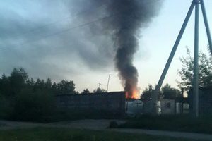 В Малино при пожаре в частном доме погибла женщина
