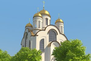 Начинается строительство храма в 16 микрорайоне