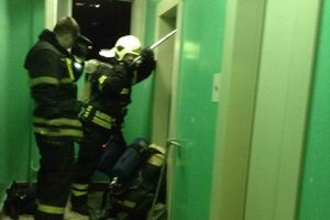 В жилом доме 11 микрорайона загорелся лифт
