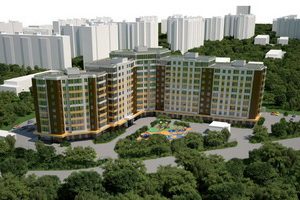 Начались продажи квартир в строящемся доме у Черного озера