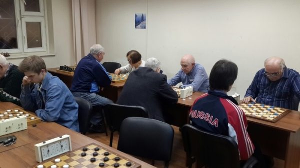 7 октября состоялись финальные окружные соревнования по шашкам