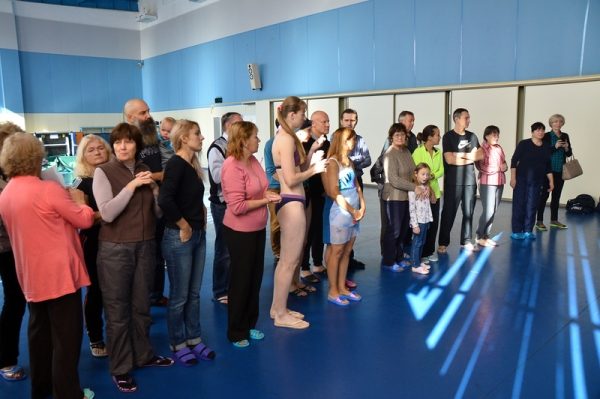 1 октября прошли финальные окружные соревнования по плаванию