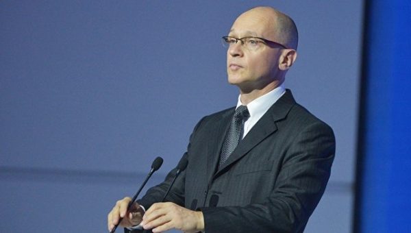 Кириенко приступил к работе на новой должности