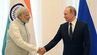 Путин и Моди по итогам переговоров примут совместное заявление