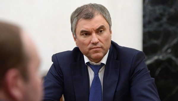 Володин заявил, что тему его вхождения в руководящие органы ЕР не обсуждали