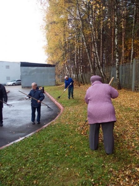 Осенняя уборка
