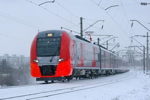 «Ласточки» и «Сапсаны» встали из-за ледяного дождя
