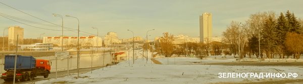 после ледяного дождя в Зеленограде