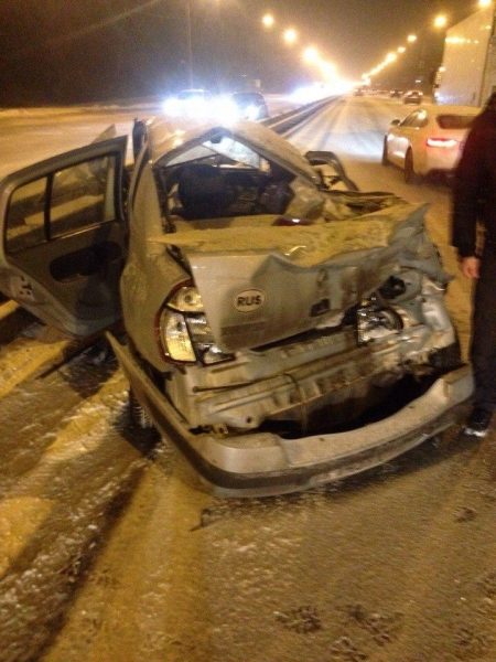 Второй день рождения в страшном ДТП на Ленинградке