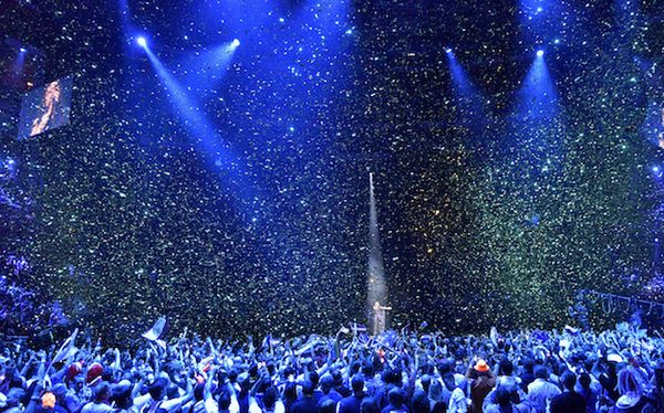 Ukraine's Jamala performs the song '1944' after winning the Eurovision Song Contest final in Stockholm, Sweden, Sunday, May 15, 2016. (AP Photo/Martin Meissner)
