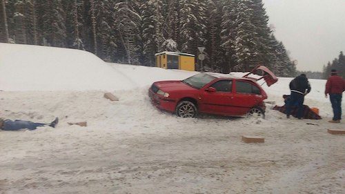 В дорожной аварии на платной "Ленинградке" погиб один человек