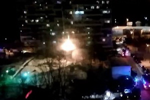 В 1 микрорайоне сгорела квартира
