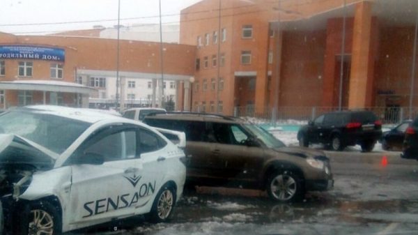 В Зеленограде Yeti «собрал» пять автомобилей