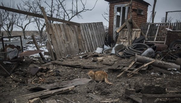 В ДНР за время конфликта обстрелами повреждено около 25 тысяч домов