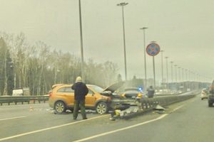 Один человек погиб в аварии около «Штыков»