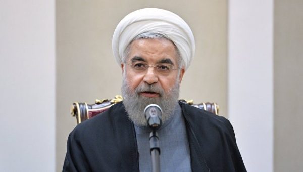 Роухани заявил, что обсудил с Алиевым формат сотрудничества стран с Россией