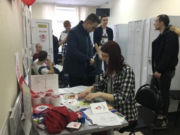 Донорская акция по инициативе студентов