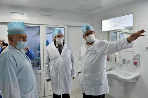 Визит М. В. Кончаловского в больницу