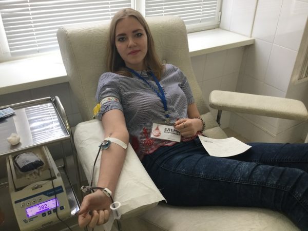 Донорская акция по инициативе студентов