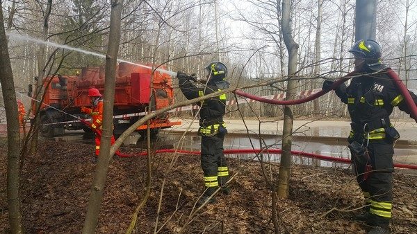 На Черном озере в Зеленограде прошли учения МЧС