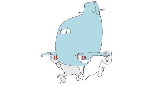 Dreamliner завис над Россией