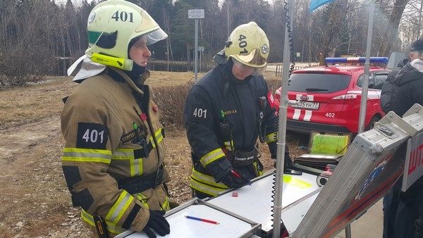 На Черном озере в Зеленограде прошли учения МЧС