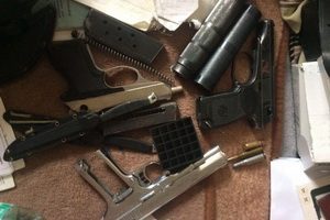 У наркоторговца из Зеленограда нашли пистолеты и боеприпасы