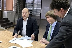 
		                    Состоялась встреча IT компаний с венчурным инвестором Румянцевым А.А.		                