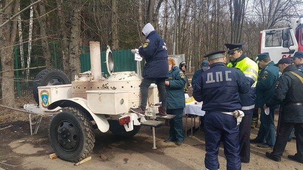 На Черном озере в Зеленограде прошли учения МЧС