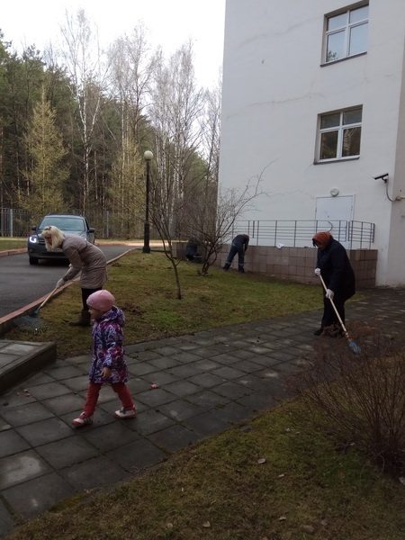 Весеннее благоустройство