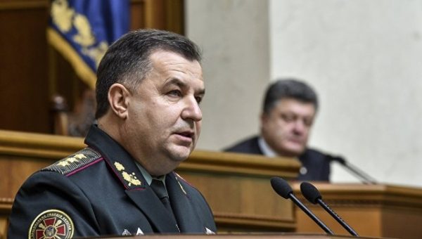 Министр обороны Украины приказал бороться с пьянством в армии