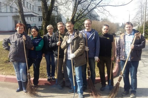 Весеннее благоустройство