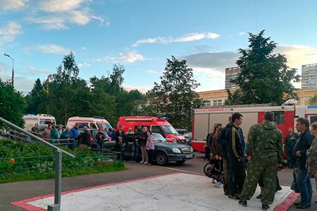 
                    Два трупа обнаружили в сгоревшей квартире в 12-м микрорайоне          