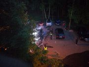 
                    В 11-м микрорайоне сгорели три автомобиля          