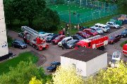 
                    Два трупа обнаружили в сгоревшей квартире в 12-м микрорайоне          