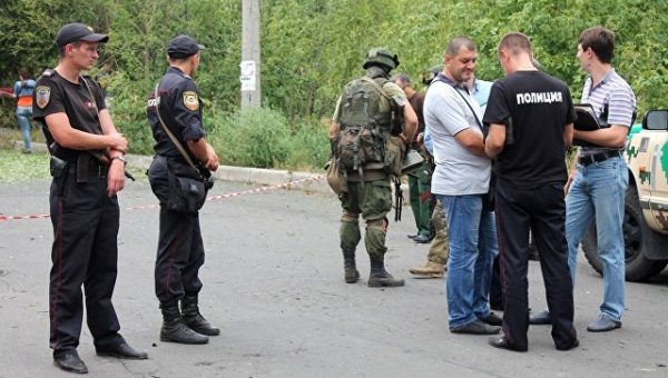 Площадь обрушения в университете в центре Донецка составила 340 "квадратов"