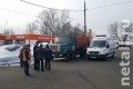 
                    На улице Радио опрокинулся мусоровоз          