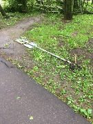 
                    Последствия урагана          