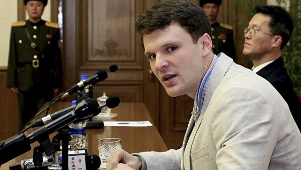 Освобожденный в КНДР американский студент Уормбиер скончался