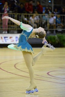 
                    Зеленоградка Анатасия Носова защитила титул чемпионки мира по фигурному катанию на роликах          