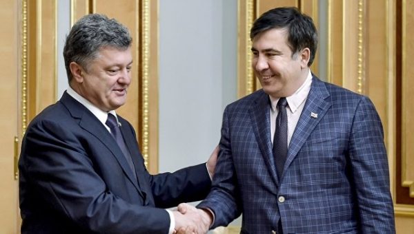 Саакашвили заявил, что намерен <span id=