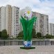 Зеленоград украсили огромные ромашки