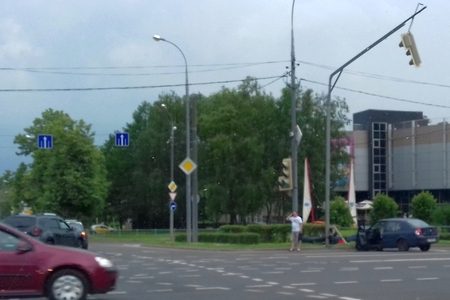 
                    У ТК «Панфиловский» произошло ДТП с двумя пострадавшими          