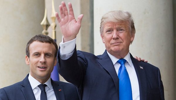 "Готовность к военным мерам": Трамп и Макрон обсудили ситуацию вокруг КНДР