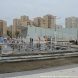 На площади Юности прошел пробный запуск фонтана