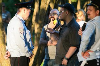 
                    Встреча сторонников Навального в Зеленограде прошла без эксцессов          
