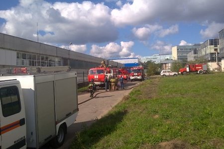  На заводе «Логика» произошла химическая авария 