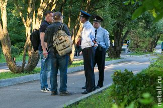
                    Встреча сторонников Навального в Зеленограде прошла без эксцессов          