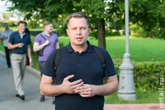 
                    Встреча сторонников Навального в Зеленограде прошла без эксцессов          
