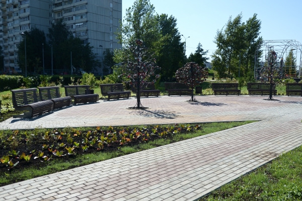 Завершается благоустройство Школьного озера